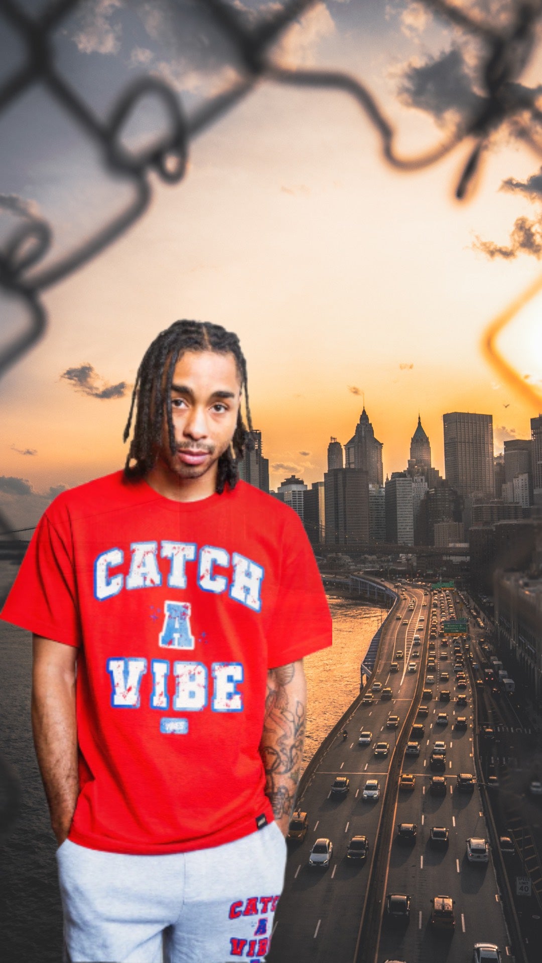 CATCH A VIBE T-SHIRT