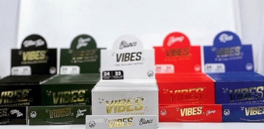 VIBES FATTY ROLLING PAPERS WITH TIPS