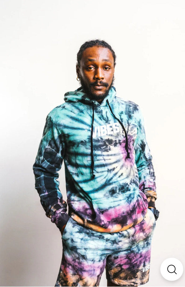 VIBES TIE DYE HOODIE