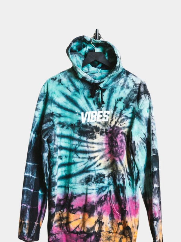 VIBES TIE DYE HOODIE